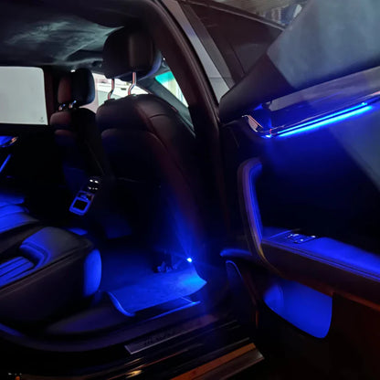 طقم إضاءة LED محيطية للسيارة Glowline إضاءة داخلية عصرية وفاخرة لسيارتك